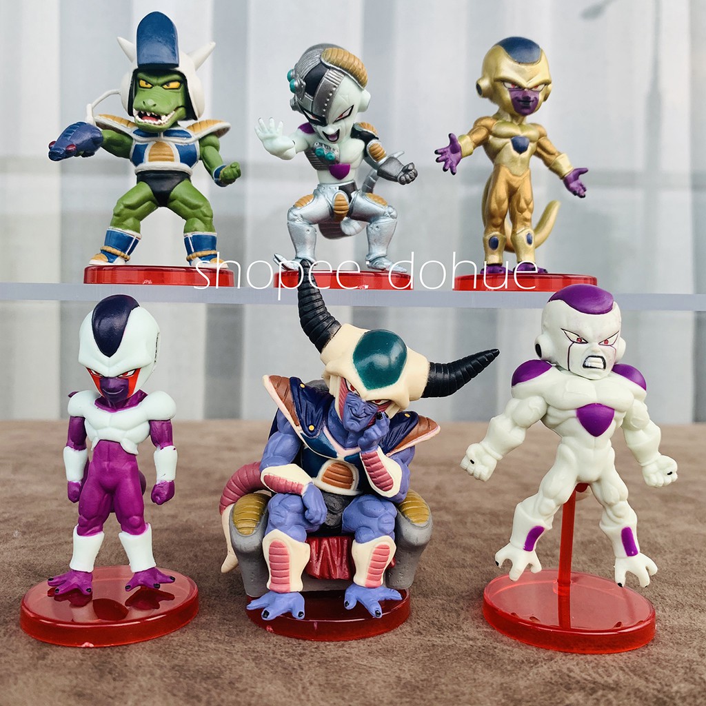 Set 6 Mô Hình Frieza Chibi Trong Dragon Ball