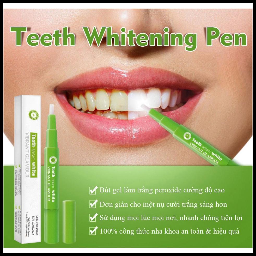 [CHÍNH HÃNG] VIBRANT GLAMOUR BÚT TẨY TRẮNG RĂNG LÀM SẠCH TRẮNG RĂNG WHITENING TEETH TREATMENT