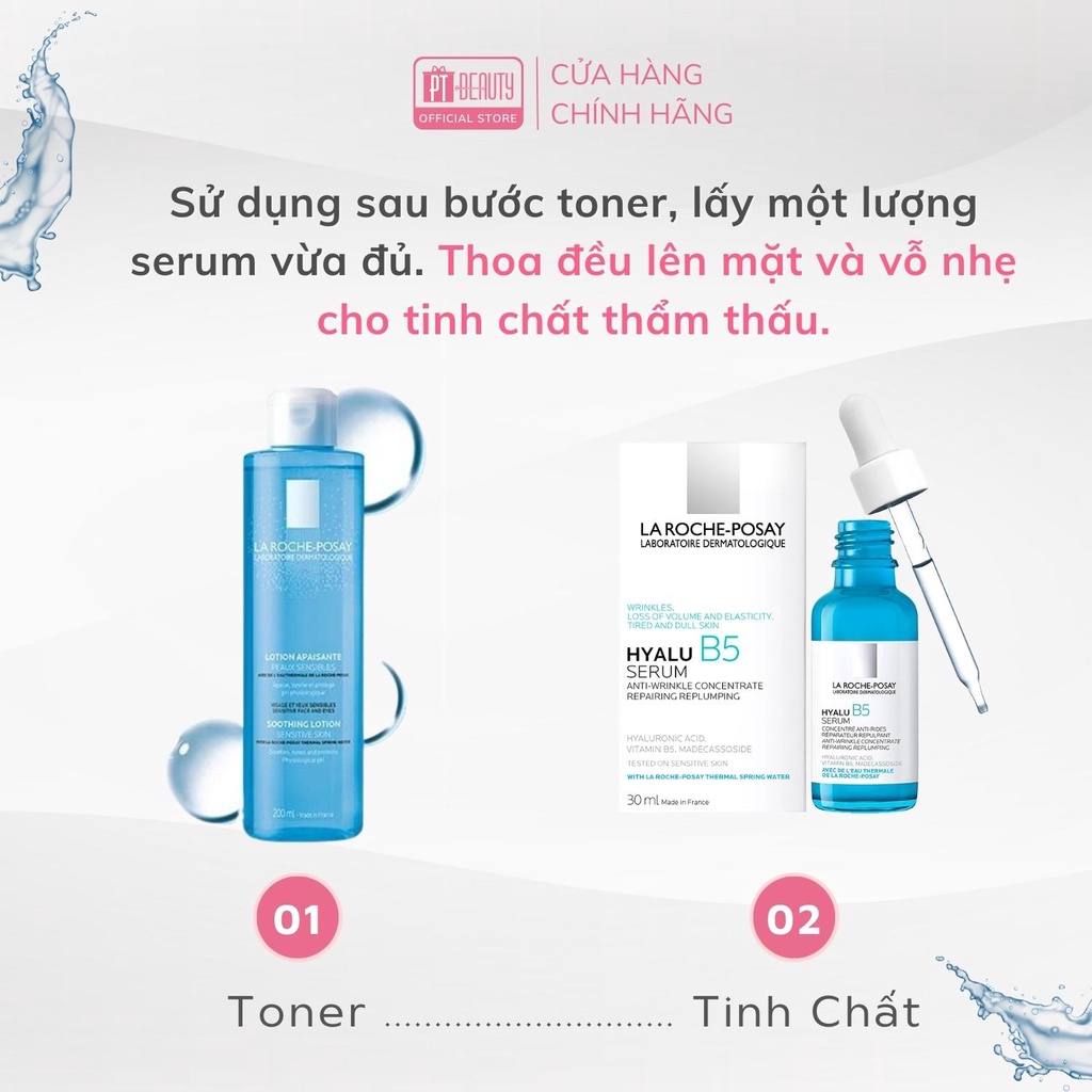 Tinh Chất Tái Tạo Phục Hồi Da La Roche-Posay Hyalu B5 Serum 30ml