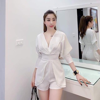 Jum bèo 2 lớp giả váy nhún ngực siêu sang