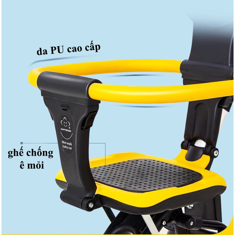 Xe Đẩy Gấp Gọn JL-202Pro Phiên Bản 2021 Nhập Khẩu Chính Hãng Mamma Mia