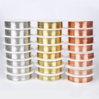 Cuộn Dây Làm Trang Sức Thủ Công 0.2 / 0.25 / 0.3 / 0.4 / 0.5 / 0.6 / 0.8 / 1mm