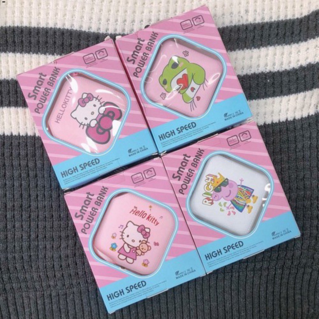Pin sạc dự phòng Hello Kitty siêu dễ thương