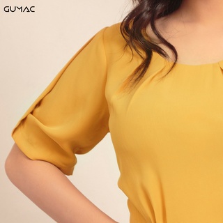 Đầm xếp cổ tay kiểu DA440 GUMAC
