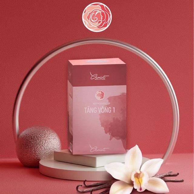 BỘT NGŨ CỐC TĂNG VÒNG 1 AMINT (Chính hãng, tặng kèm bài tập massage độc quyền hiệu quả, thước dây, mask dưỡng)