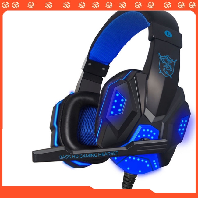 Tai nghe chụp tai Gaming có dây âm thanh chất lượng cao cho PS4 Xbox One Nintend Switch iPad PC | BigBuy360 - bigbuy360.vn