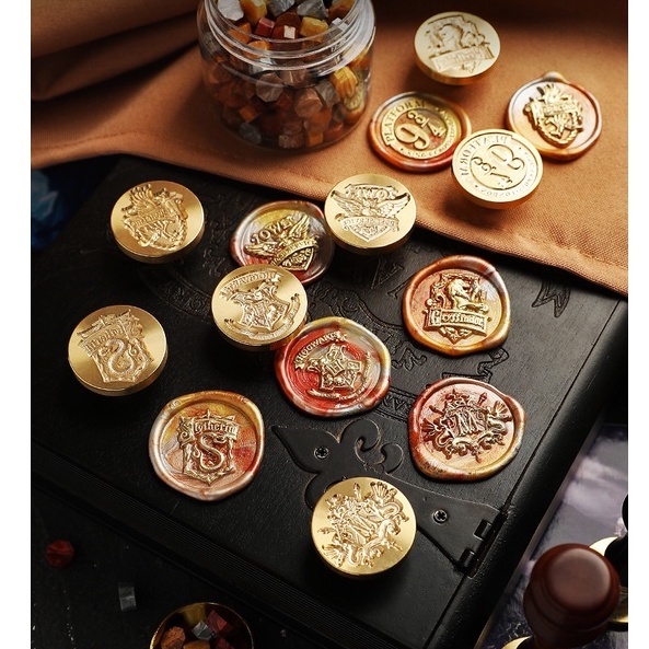 Con Dấu Bằng Đồng Đầu In Nổi Hình Harry Potter Độc Đáo