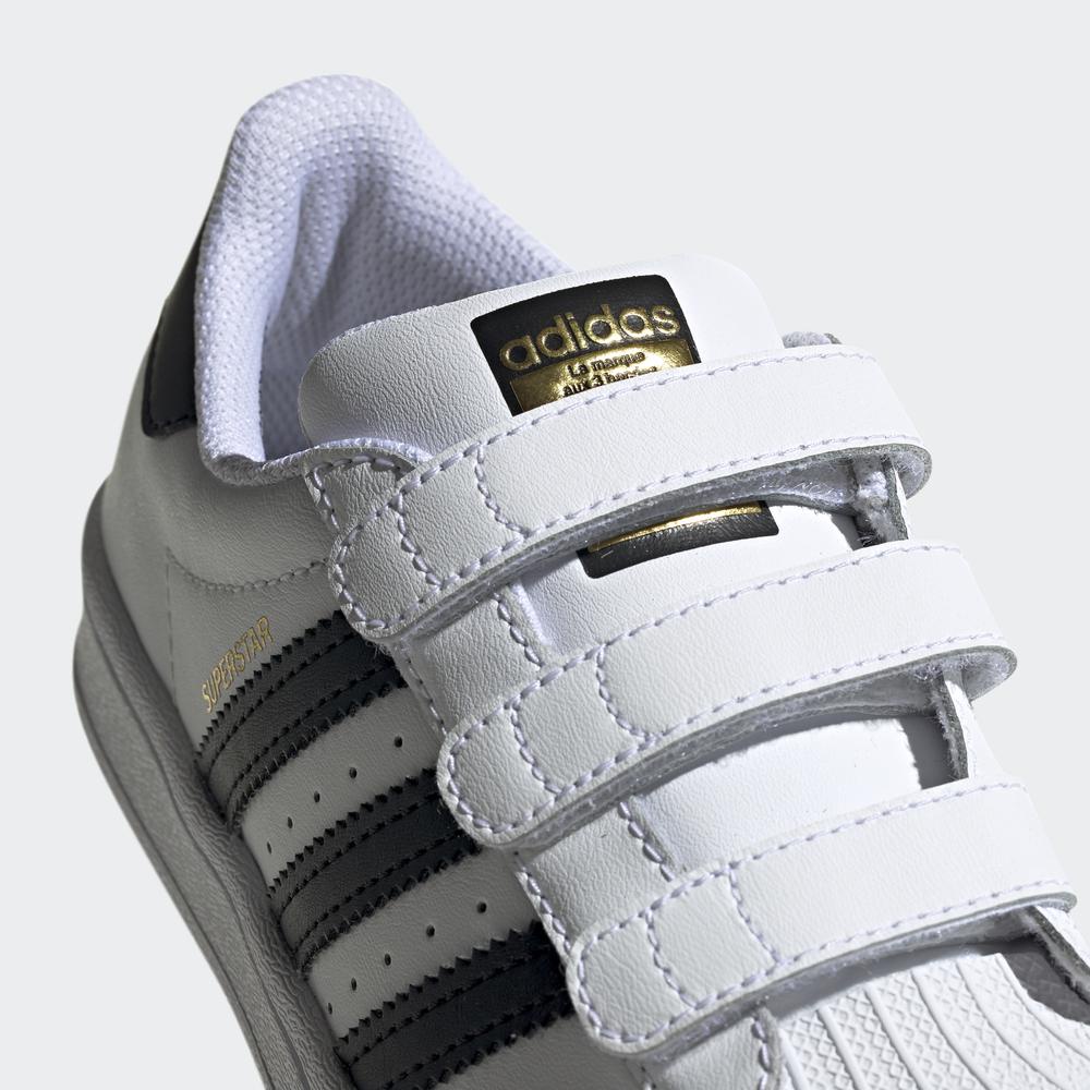 Giày adidas ORIGINALS Unisex trẻ em Giày Superstar Màu trắng EF4838