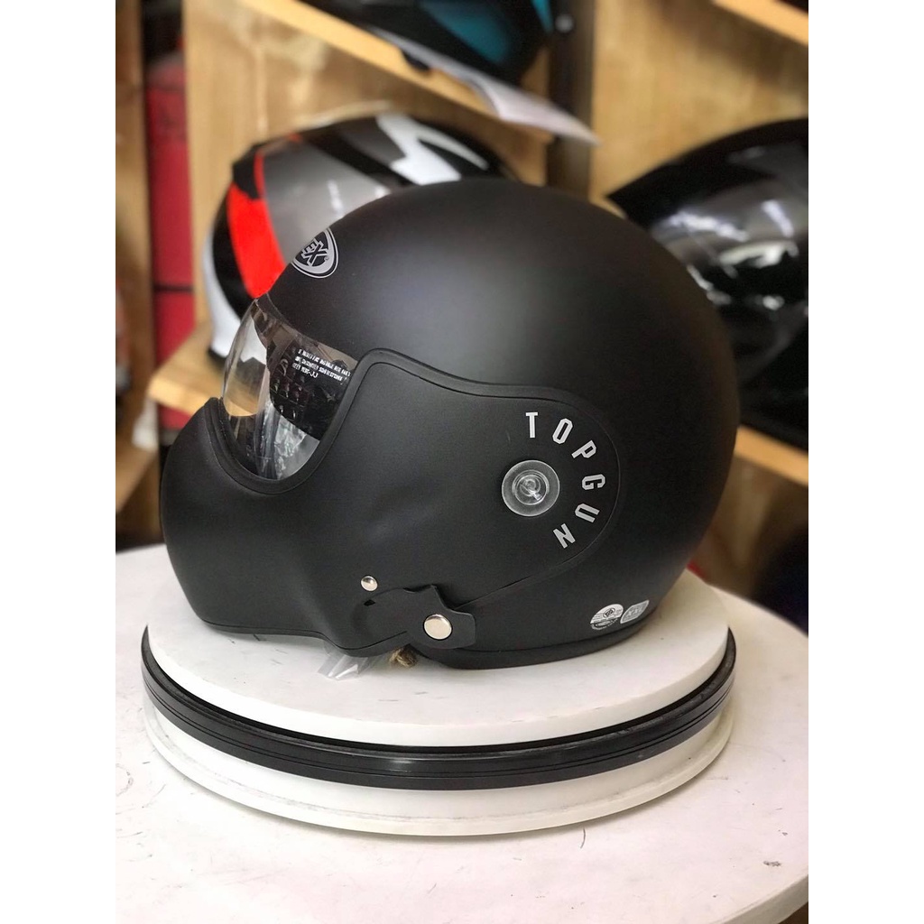 Mũ bảo hiểm fullface lật hàm TOPGUN - AVEX TOPGUN chính hãng tại Việt Nam, được tặng kèm 02 ốc