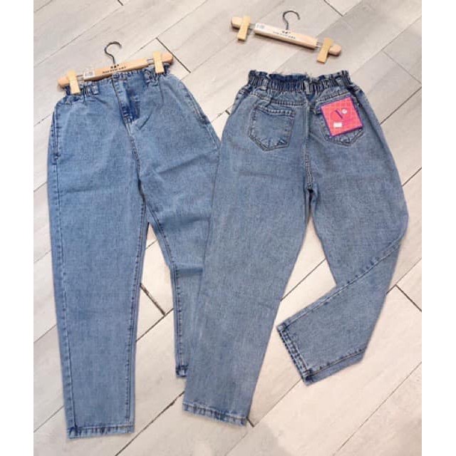 quần jean baggy cạp chun | BigBuy360 - bigbuy360.vn