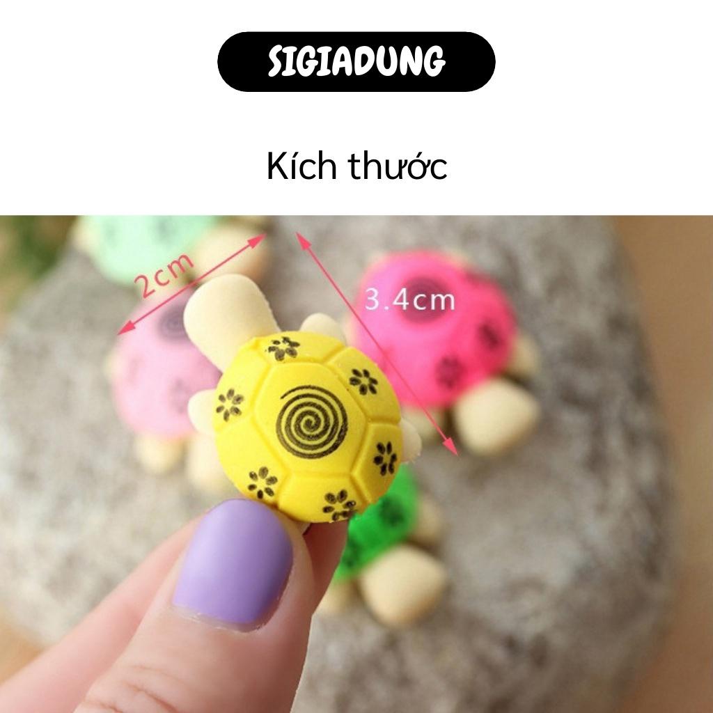 [SGD] Gôm Tẩy Cute - Combo Cục Gôm Tẩy Bút Chì Hình Chú Rùa Nhiều Màu Cho Bé 8233