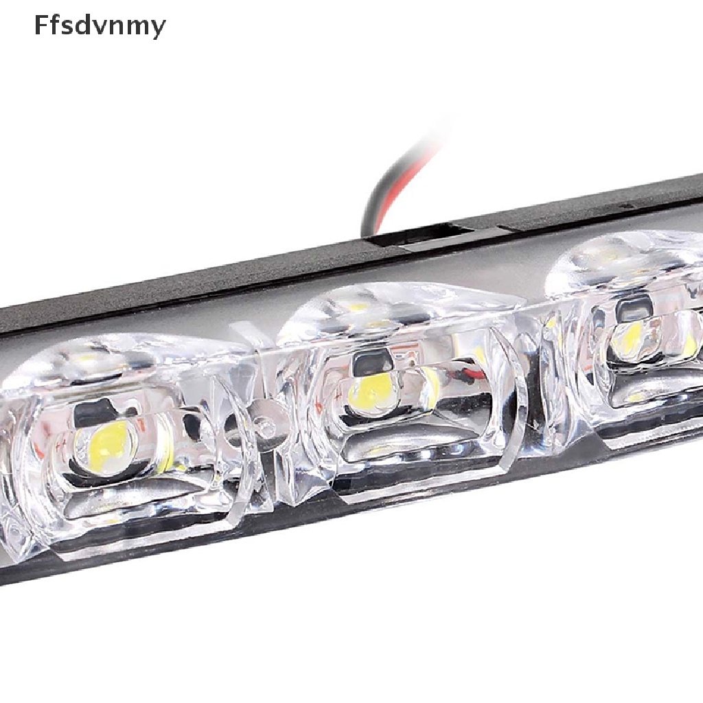 Bộ 2 đèn LED DRL 12V 6 bóng cho xe hơi