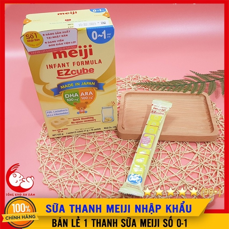 Sữa Meiji Thanh Số 0 - Nhập Khẩu Nhật Bản - Dùng Cho Trẻ Sơ Sinh