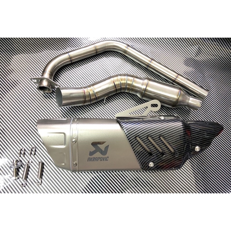 Pô akrapovic R1 (ak R1) tem khắc CNC sịn cực đẹp gắn cho các dòng xe exciter winner /winnerx / R15/Gsx…