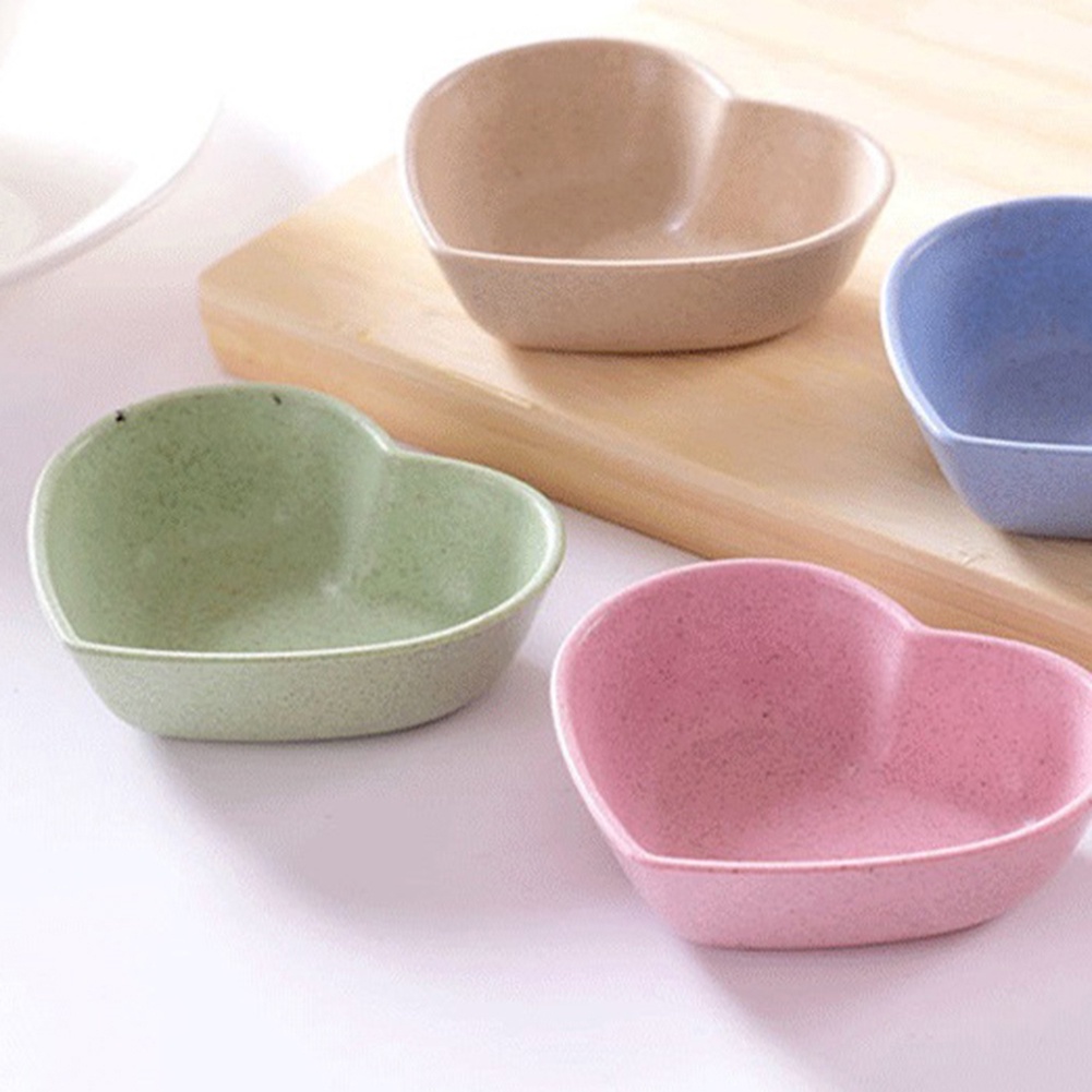 Đĩa đựng gia vị nước chấm hình hoa/trái tim xinh xắn