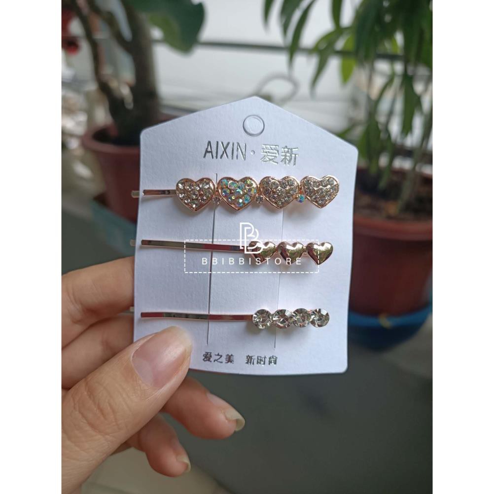 VỈ 3 Kẹp Tóc Phong Cách Hàn Quốc ( CỰC XỊN)