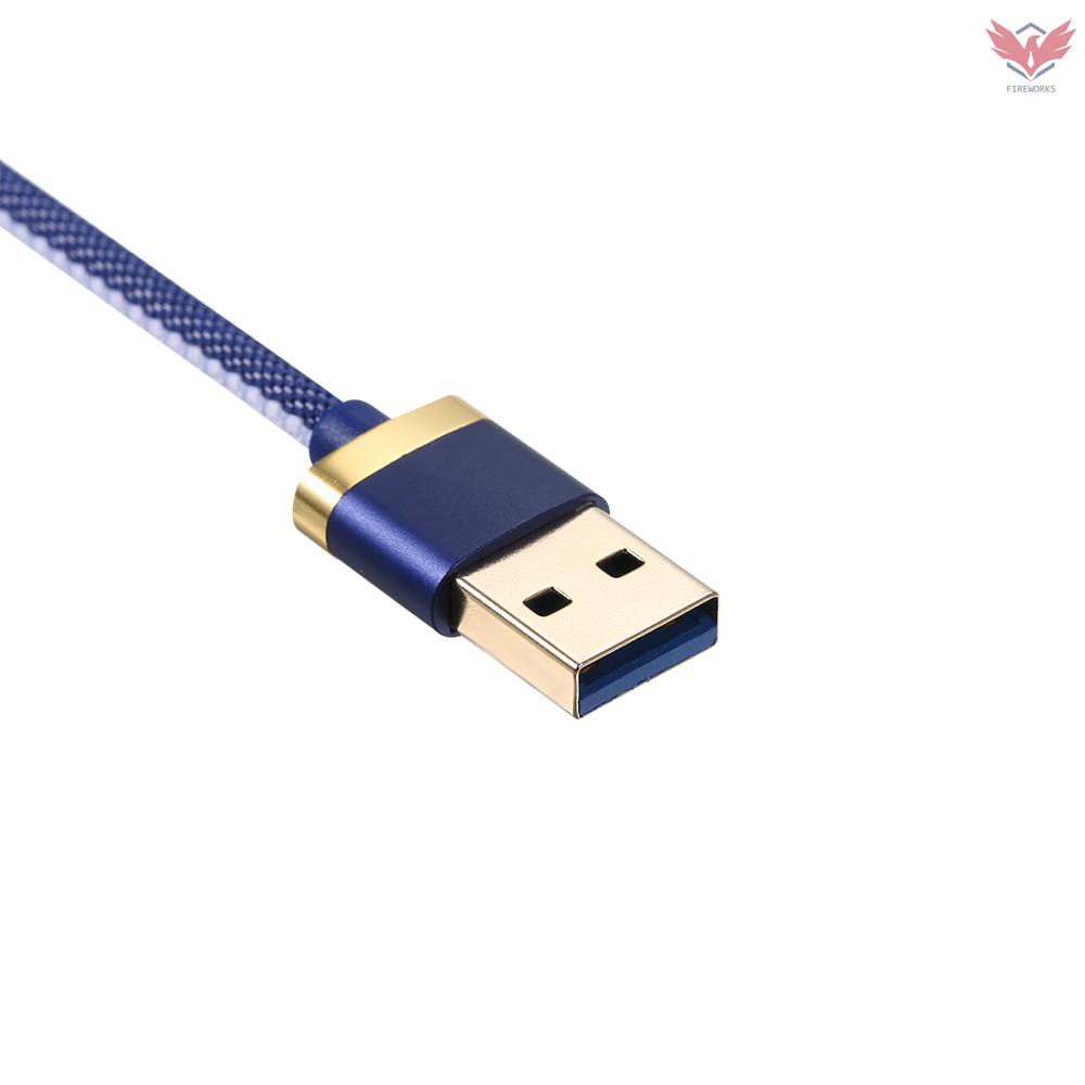 Dây Cáp Sạc 3 Trong 1 Cổng Micro Usb / Type-C Dài 1.2m Cho Iphone Huawei Samsung