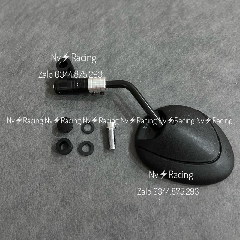 Kính tai mèo, giọt nước kiểu ngắn kèm chân xoay 360 độ loại zịn
