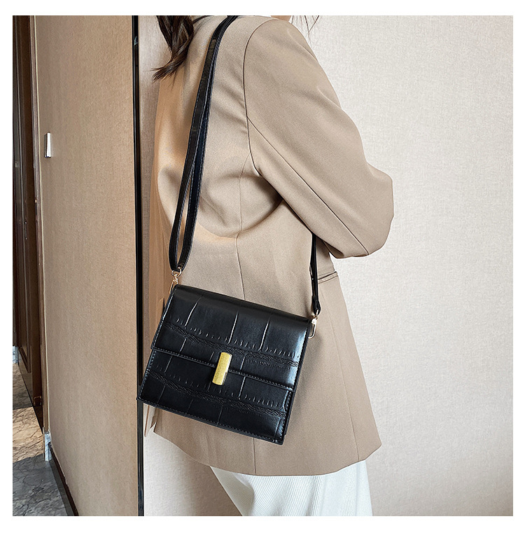 Túi Xách JASMIN NOIR Họa Tiết Da Cá Sấu Thời Trang Xinh Xắn Cho Nữ