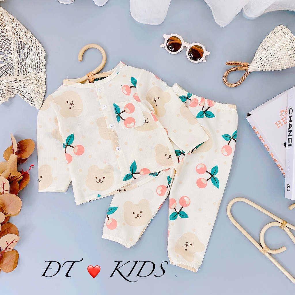 Bộ đũi xốp xinh cho bé trai và gái K020