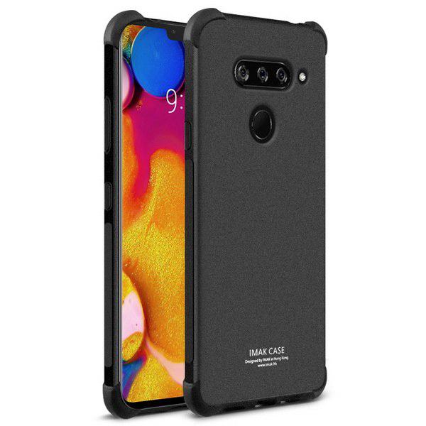 LG V40 ThinQ Case with Screen Protector IMAK Soft TPU silicone phone shell Back