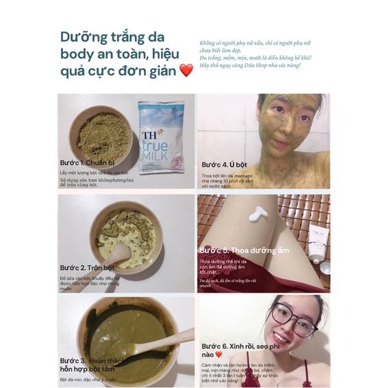 Bột Ủ Trắng Da Body Dứa Shop - Làm sạch da, Tắm Trắng, Dưỡng Ẩm, Mang đến làn da body mướt mịn | BigBuy360 - bigbuy360.vn