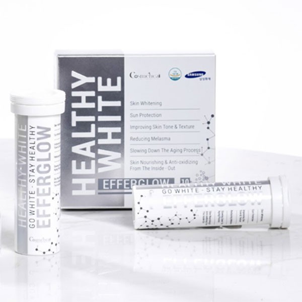 [Mã COS1904 giảm 8% đơn 300K] CosmeHeal Healthy White Efferglow dưỡng trắng da dạng sủi ( 1 ống 10 viên) | BigBuy360 - bigbuy360.vn