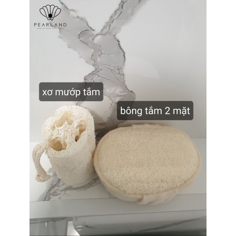 Bông Tắm Xơ Mướp Tẩy Da Chết Tự Nhiên