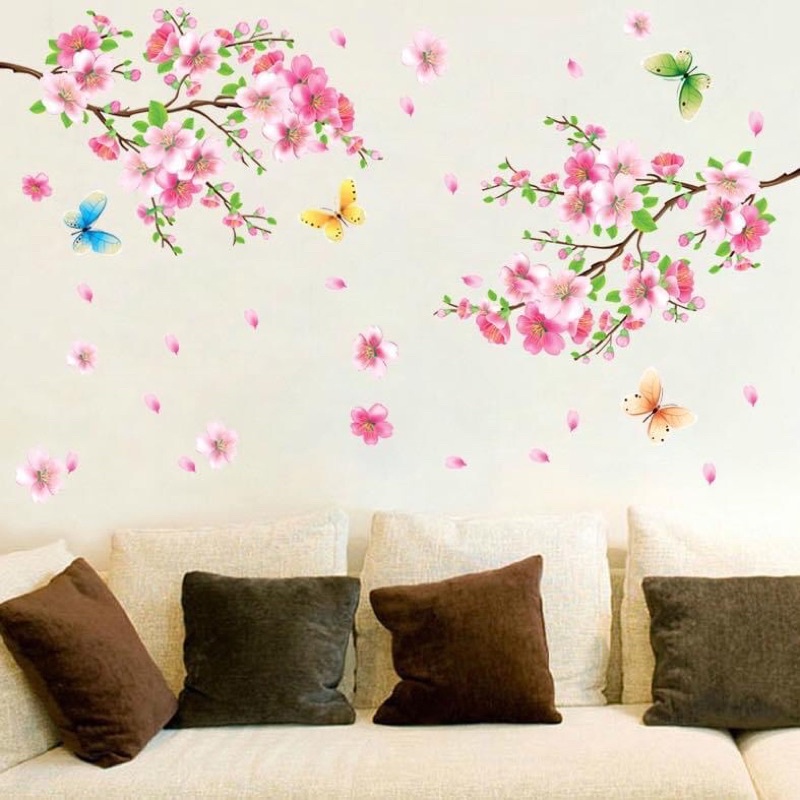Decal dán tường phòng khách , phòng ngủ, phòng cho bé