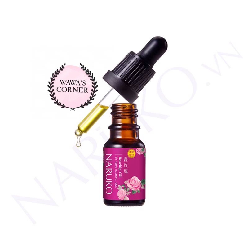 (CHÍNH HÃNG - ĐÀI LOAN) TINH DẦU NỤ TẦM XUÂN NARUKO ROSEHIP OIL 10ml