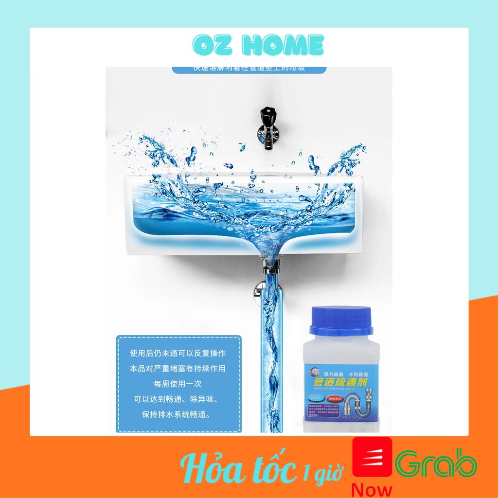 Bột thông Cống OZhome - Thế Hệ Mới ,Thông Bồn Cầu Thần Thánh ,Thông Tắc Bồn Cầu Nhanh Chóng