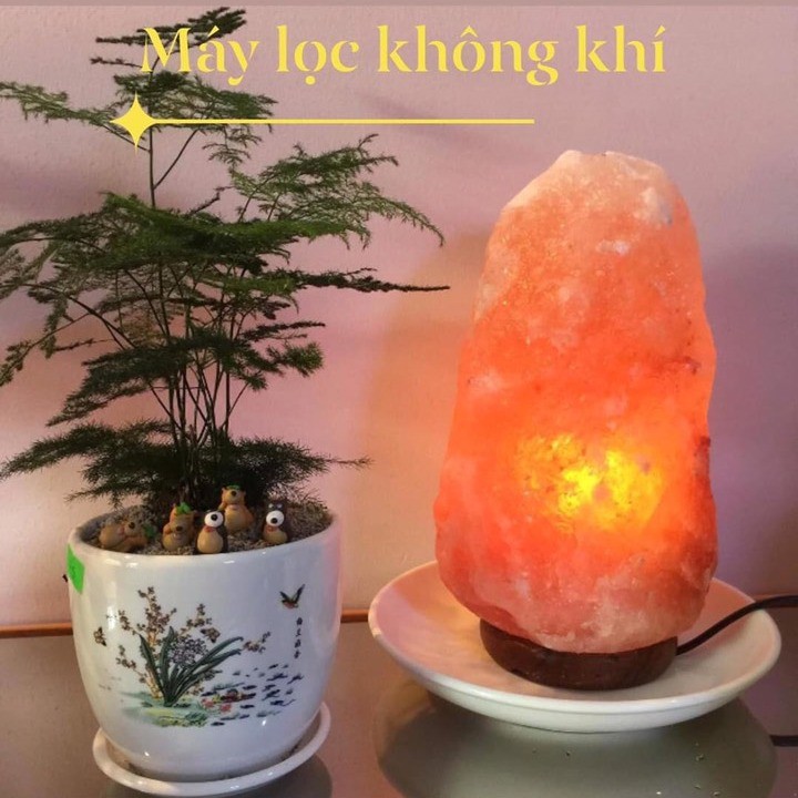 Đèn Đá Muối Phong Thủy Tài Lộc