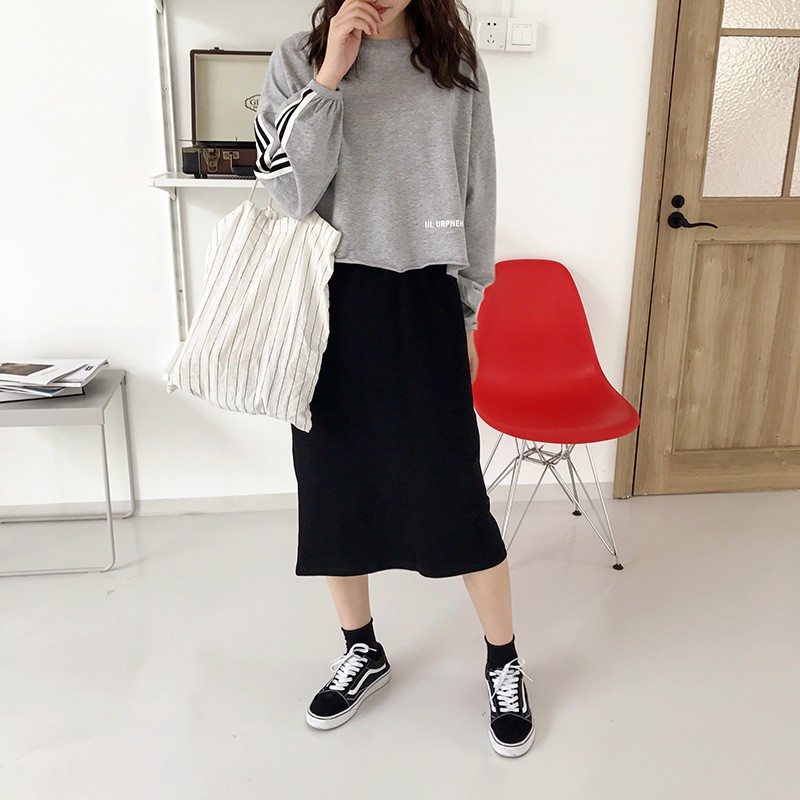 Áo thun croptop chất mịn (A17) – Hàng có sẵn