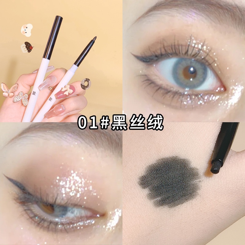 Bút gel Kẻ Mắt Mỏng Và Mịn Chống Nước Chống Mồ Hôi Không Lem Lâu Trôi Màu Sắc Dành Cho Người Mới Bắt Đầu