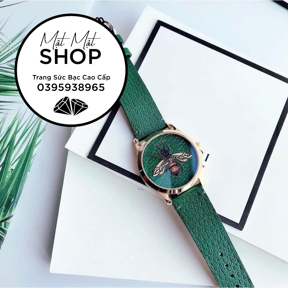 Gucci Ong màu xanh lá hàng hiếm