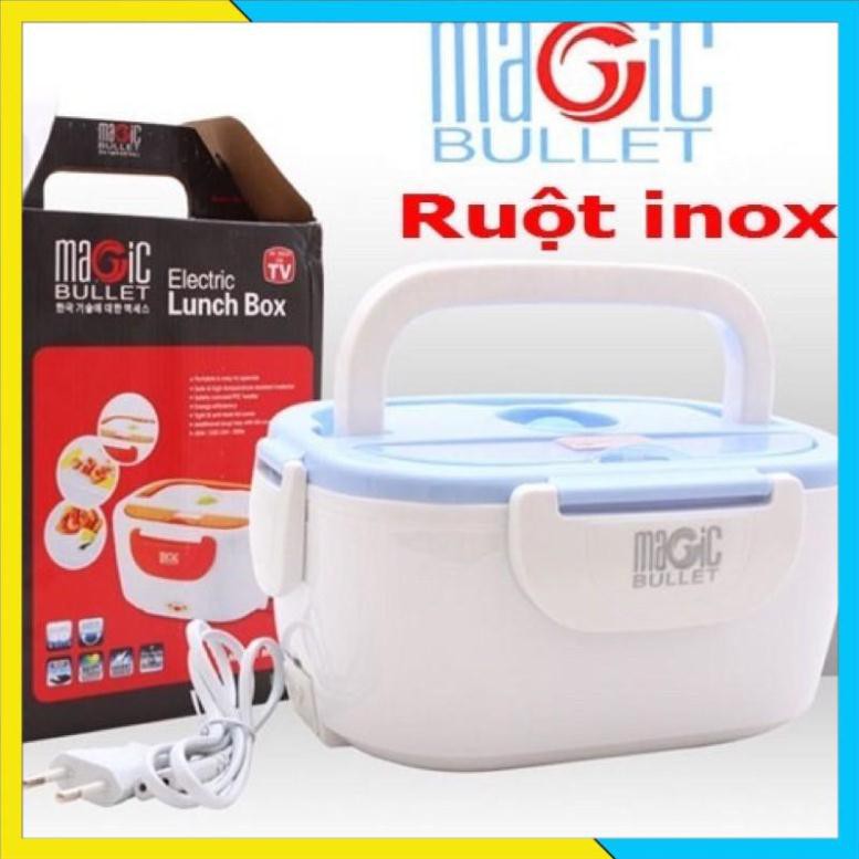 Hộp ủ cơm hâm nóng cơm magic ruột inox