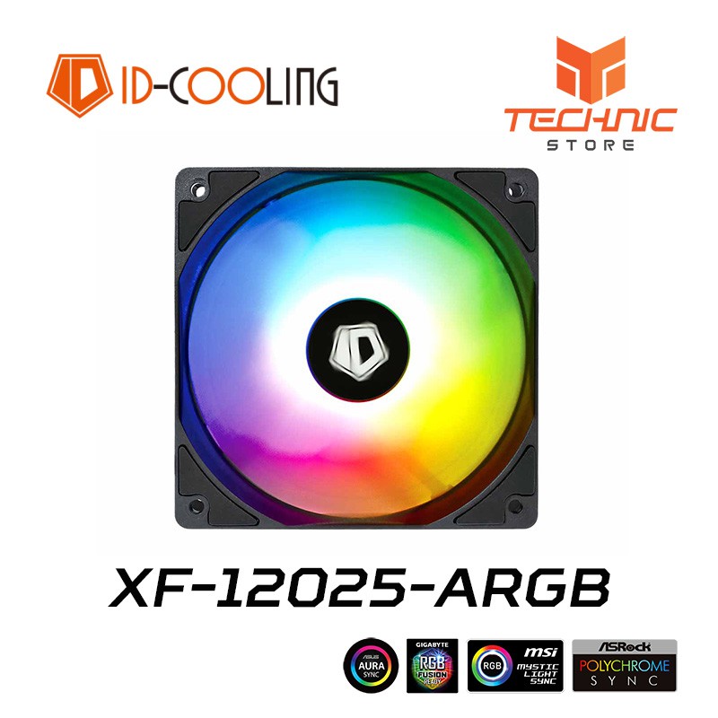 Quạt tản nhiệt ID-Cooling XF-12025-ARGB