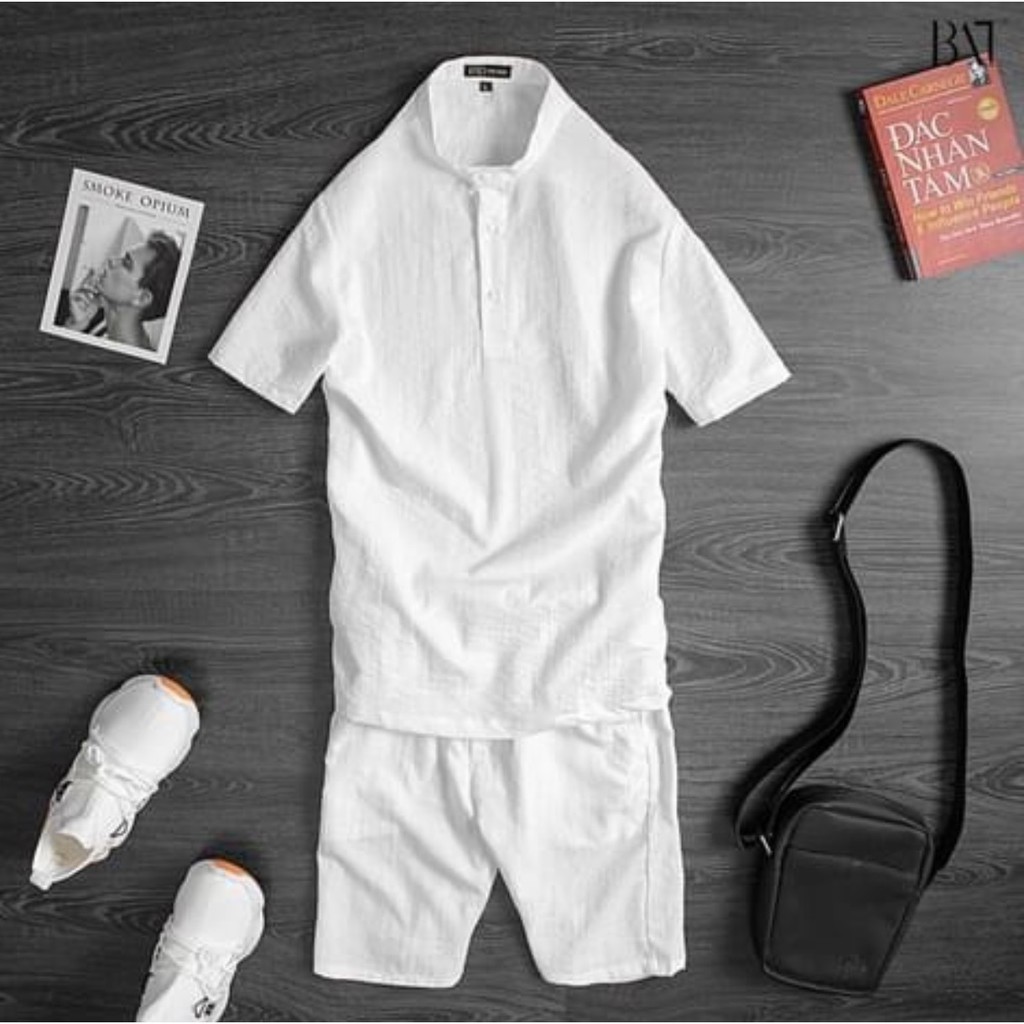 Bộ Đũi Nam, Vải Đũi Cao Cấp, Chất Liệu Đũi Xước Cho Cảm Giác Mặc Rất Thoải Mái, Lịch Sự Cho Anh Em- BN287