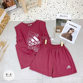 Bộ cotton đũi mát sát nách