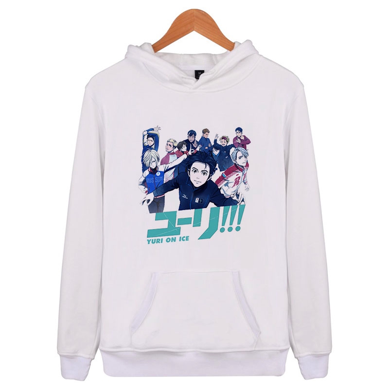 Áo Hoodie Nam In Hình Yuri On Ice 2018