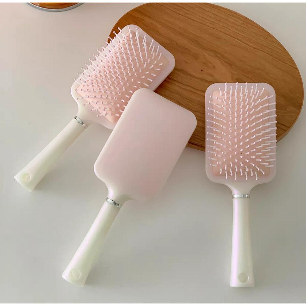 Lược gỡ rối chữ nhật bản lớn pastel