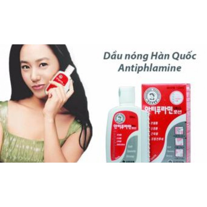 DẦU NÓNG XOA BÓP ANTIPHLAMINE HÀN QUỐC 100ML