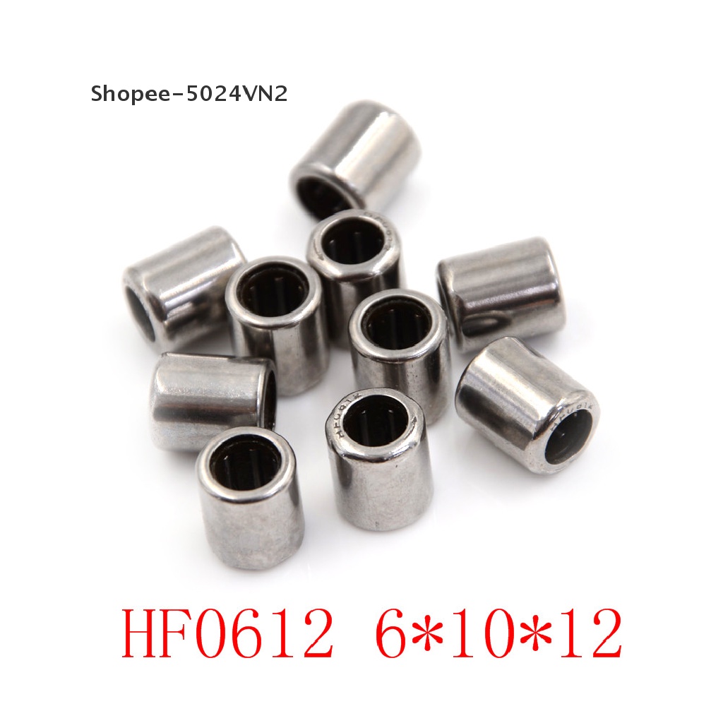 Set 10 Vòng Bi Một Chiều HF0612 6x10x12mm Chuyên Dụng