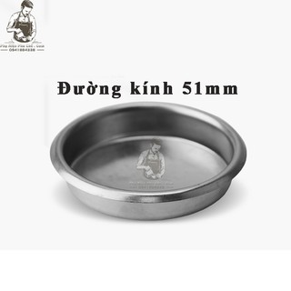 Phin Mù Inox Size 51mm Vệ Sinh Máy Pha Cà Phê - Filter Mù 51mm