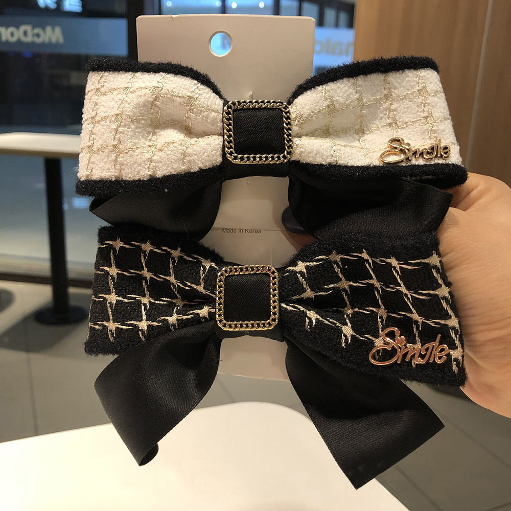 Kẹp Tóc Hình Nơ Dễ Thương Cho Nữ