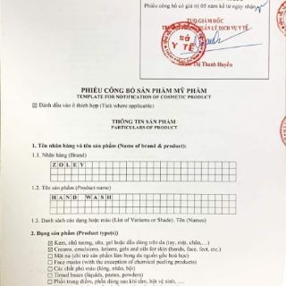 NƯỚC RỬA TAY KHÔ ZOLEY