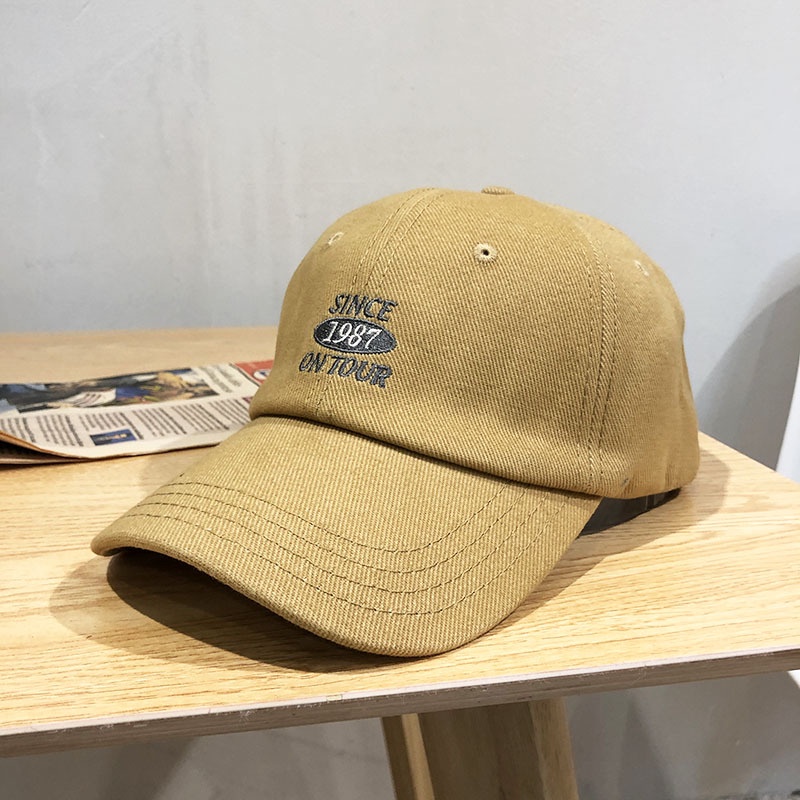 Mũ Lưỡi Trai Màu Xanh Navy Phong Cách Hàn Quốc Thời Trang Xuân Hè Cho Nữ