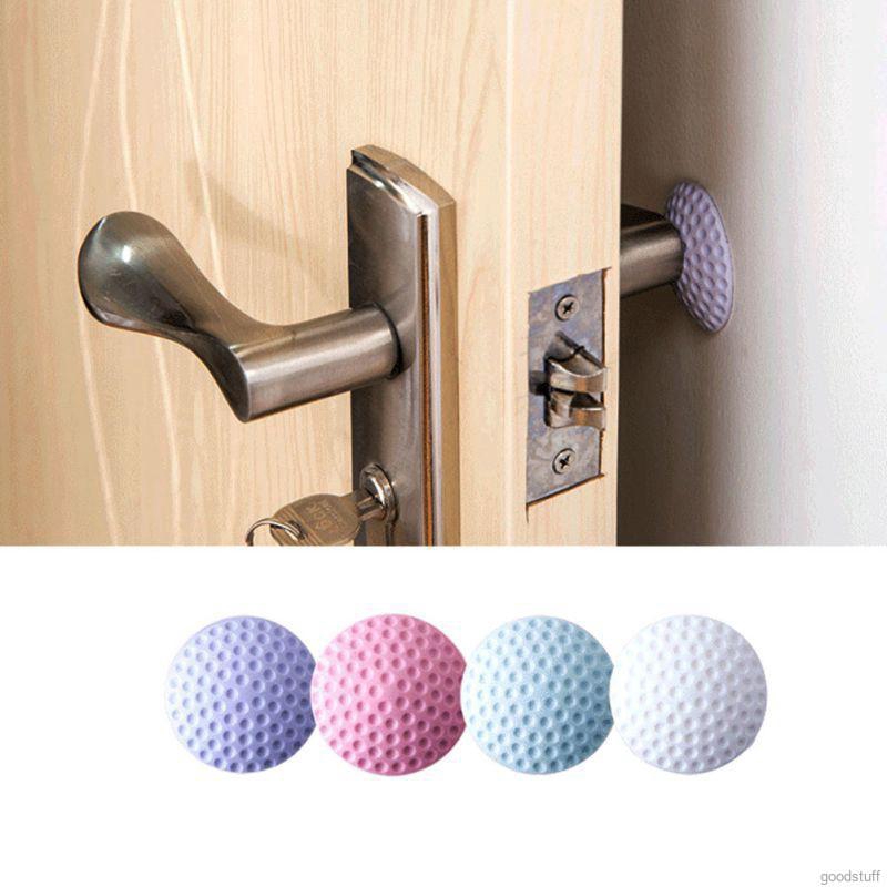 Bộ 1 đế chặn chống va đập tay nắm cửa dán tường đa năng