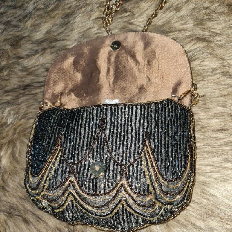 Túi 2hand- túi cườm mini đeo chéo