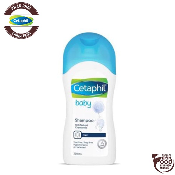 Sữa Tắm Gội 2 In 1 Cho Bé Cetaphil Baby Gentle Wash & Shampoo 230ml